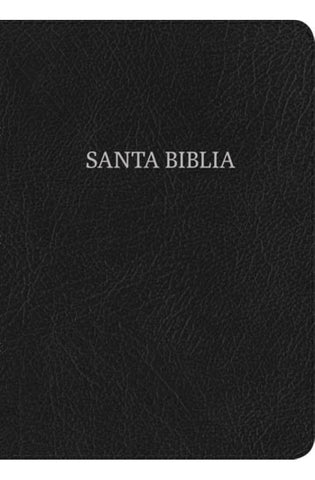 Image of Biblia RVR 1960 Letra Gigante Piel Fabricada Negro con Índice