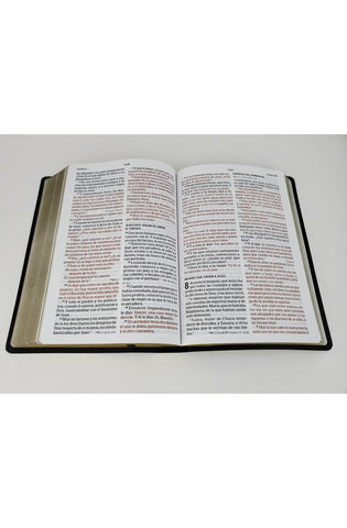 Image of Biblia RVR 1960 Letra Grande Tamaño Manual Piel Fabricada Negro