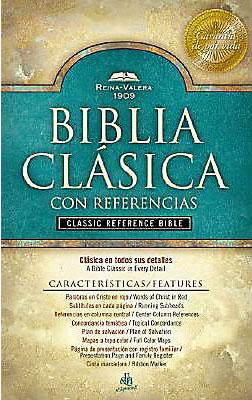 Image of Biblia RVR 1909 Clásica con Referencia Negro Tapa Dura