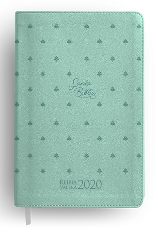 Image of Biblia RVR 2020 Ultrafina Turquesa Símil Piel
