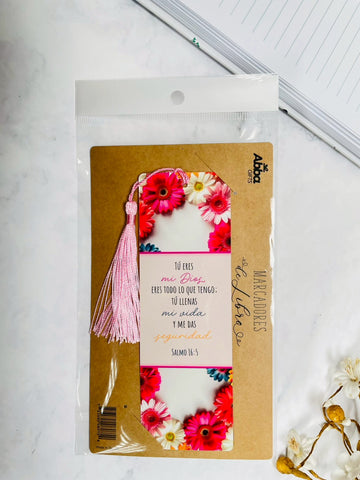 Image of Marcador de Libro con Tassel. Tú eres mi Dios