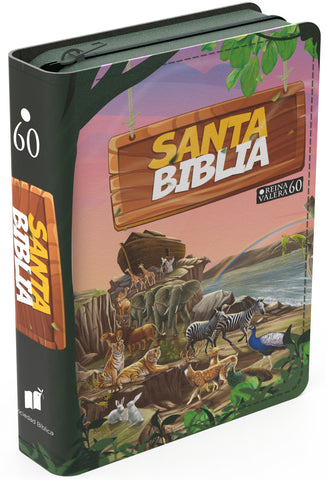 Image of Biblia RVR 1960 Compacta para Niños Vinilo con Cierre