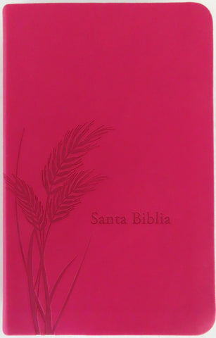 Image of Biblia RVR 1960 Promesas Letra Grande Tamaño Manual Rosada
