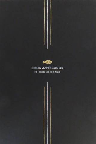 Image of Biblia RVR 1960 del Pescador Edición Liderazgo Negro Piel Fabricada