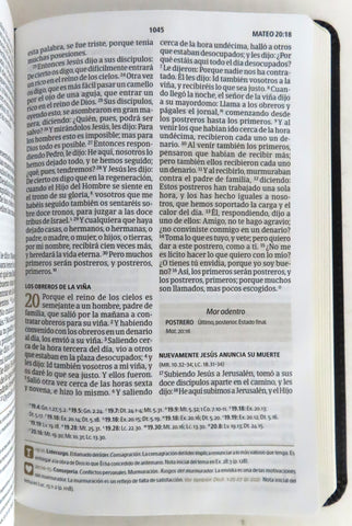Image of Biblia RVR 1960 del Pescador Edición Liderazgo Negro Piel Fabricada