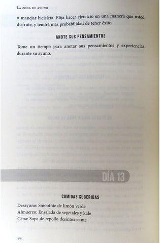 Image of La Zona de Ayuno del Dr. Colbert