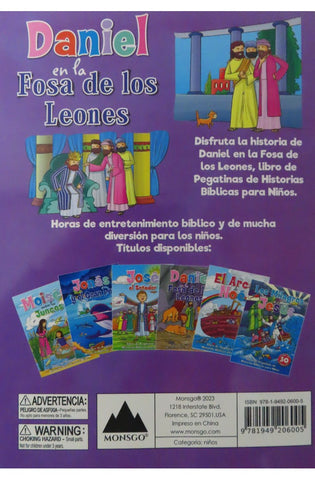 Image of Daniel en la Fosa de los Leones Libro de Pegatinas