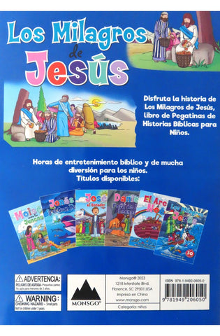 Image of Los Milagros de Jesús: Libro de Pegatinas