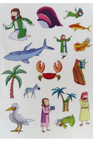 Image of Jonás y el Gran Pez: Libro de Pegatinas