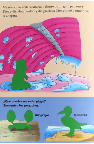 Image of Jonás y el Gran Pez: Libro de Pegatinas