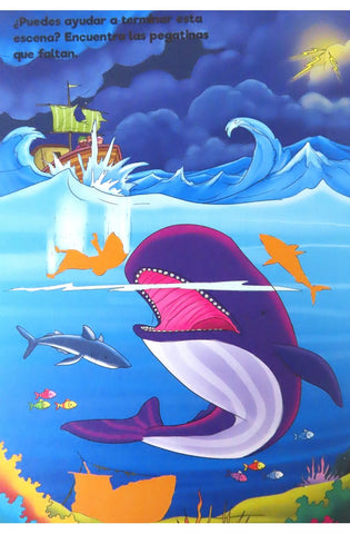 Image of Jonás y el Gran Pez: Libro de Pegatinas
