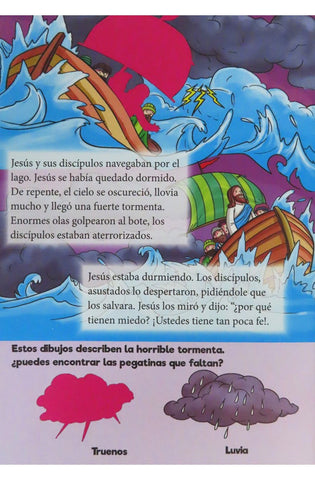 Image of Los Milagros de Jesús: Libro de Pegatinas