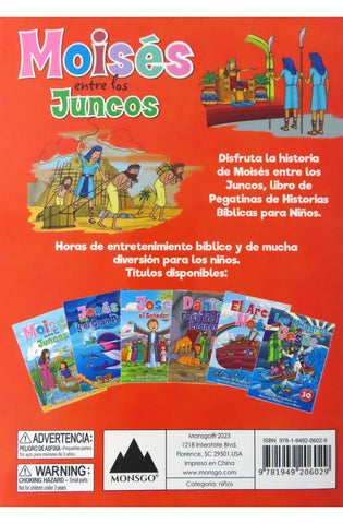Image of Moisés Entre los Juncos: Libro de Pegatinas