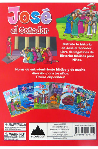 Image of José el Soñador: Libro de Pegatinas