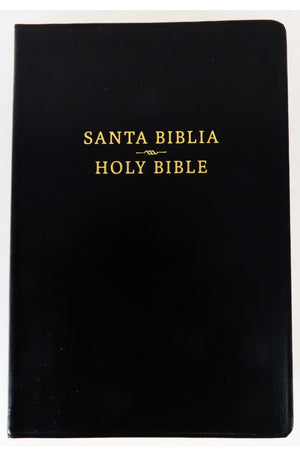 Biblia RVR 1960 CSB Bilingüe Negro Imitación Piel