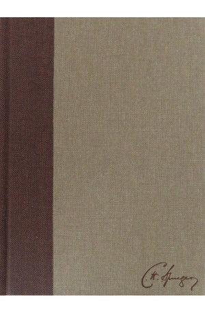 Biblia RVR 1960 de Estudio Spurgeon Marrón Claro Tela