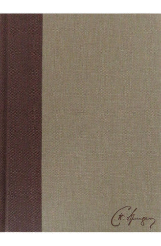 Image of Biblia RVR 1960 de Estudio Spurgeon Marrón Claro Tela