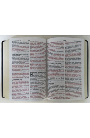 Image of Biblia RVR 1960 Letra Grande Tamaño Manual Maxiconcordancia Negro Piel