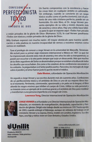 Image of Confesiones de un Perfeccionista Tóxico