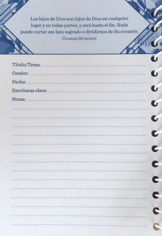 Image of Diario de Notas de Sermones