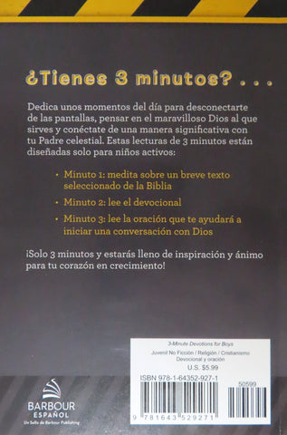 Image of Devocionales de 3 Minutos para Niños