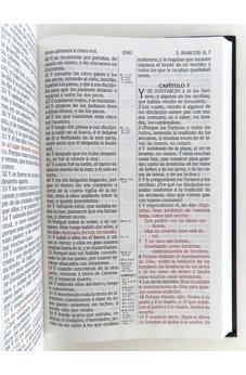 Image of Biblia RVR 1909 Clásica con Referencia Negro Tapa Dura