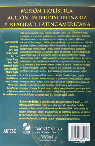 Image of Misión Holística, Acción Interdisciplinaria y Realidad Latinoamericana