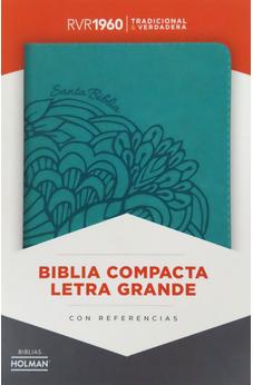 Image of Biblia RVR 1960 Compacta Símil Piel Aqua