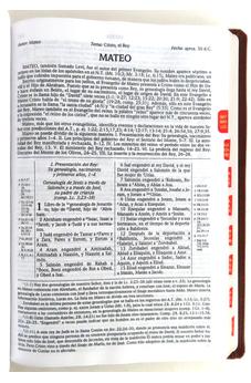 Image of Biblia RVR 1960 de Estudio Scofield Verde Bosque Café Símil Piel con Índice