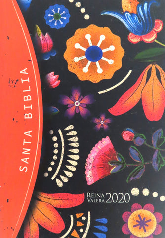 Image of Biblia RVR 2020 Compacta Flores Rústica