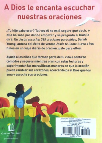 Image of Jesús Escucha: 365 Oraciones para Niños