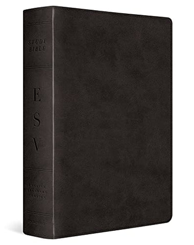 Image of ESV STUDY BIBLE, LARGE PRINT (TRUTONE, BLACK)