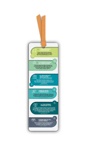 Image of Marcador de Libro con Ribbon Plan de Salvación