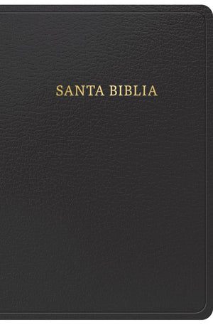 Biblia RVR 1960 Tamaño Manual Símil Piel Negra