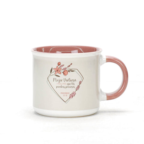 Image of Taza 18 OZ Colección Mujer Virtuosa Mujer Virtuosa