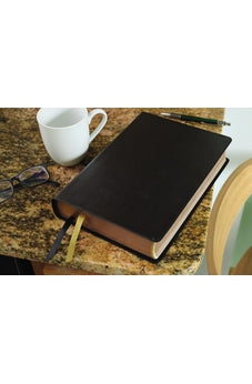 Image of KJV, Thompson Chain-Reference Bible, Large Print, European Bonded Leather, Black, Red Letter, Comfort Print