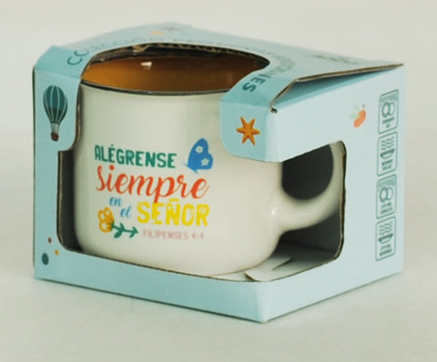 Image of Taza Pequeña 3OZ. Colección Pequeñas Bendiciones. Alégrense