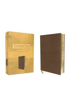 KJV, Thompson Chain-Reference Bible, Leathersoft, Brown, Red Letter