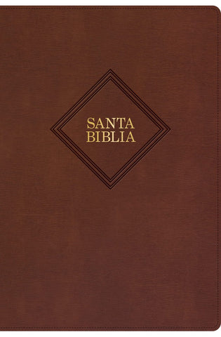 Image of Biblia RVR 1960 Tamaño Manual Símil Piel Café con Índice