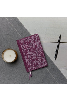 Image of KJV, Thinline Bible, Compact, Cloth over Board, Purple, Red Letter, Comfort Print: Holy Bible, King James Version