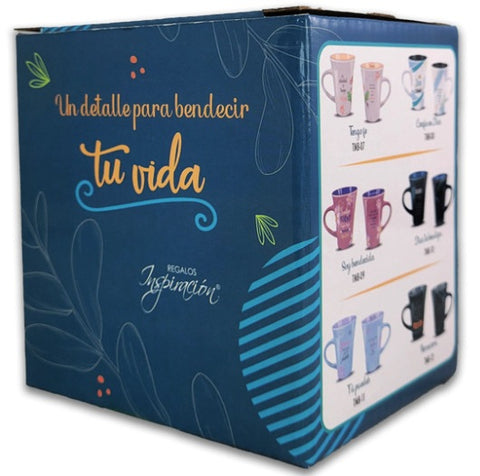 Image of Taza Mensajes de Bendicion Mi Vida esta en las Manos de Dios