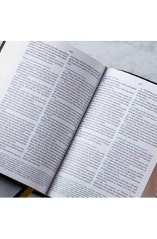 Image of KJV, Large Print Verse-by-Verse Reference Bible, Maclaren Series, Leathersoft, Black, Comfort Print: Holy Bible, King James Version