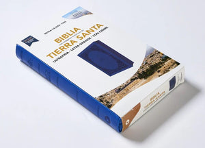 Biblia RVR 1960 Ultrafina Letra Grande Símil Piel Azul con Cierre