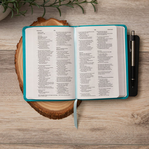 Image of NKJV, Thinline Bible, Compact, Leathersoft, Black, Red Letter, Comfort Print: Holy Bible, New King James Version