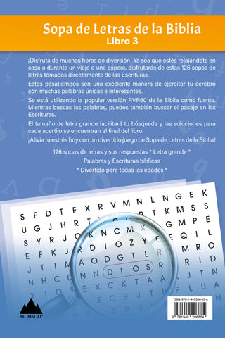 Image of Sopa de Letras de la Biblia Letra Grande: Libro 3