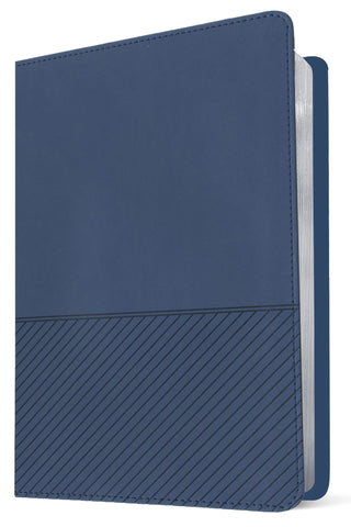 Image of Biblia NTV de Estudio Diario Vivir para Jóvenes Azul Oscuro Símil Piel