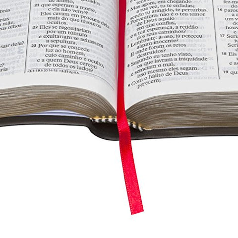 Image of BIBLIA EM PORTUGUES RA045LG TAPA IMITACION CUERO NEGRO