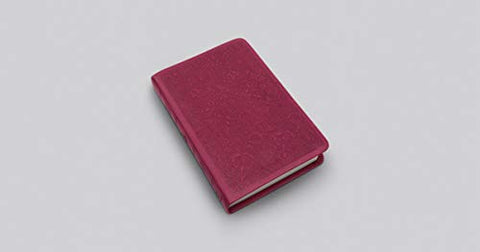 Image of ESV VALUE COMPACT BIBLE (TRUTONE, RASPBERRY, FLORAL DESIGN)