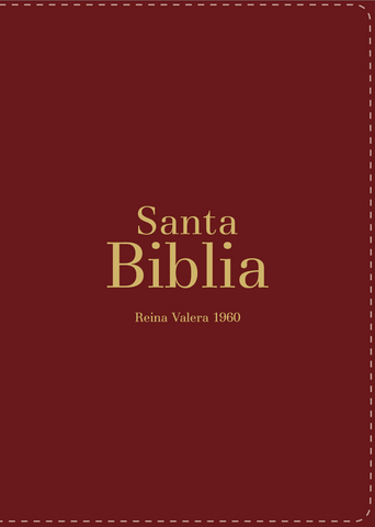 Image of BIBLIA RVR 1960 BOLSILLO SIMIL PIEL BORGONA