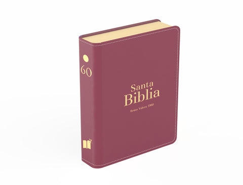 Image of BIBLIA RVR 1960 BOLSILLO SIMIL PIEL BORGONA